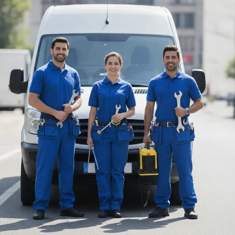 Industrial Laundry team in Esher